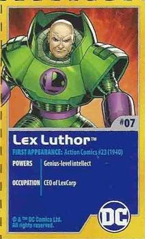 2018 Nabisco Honey Maid Justice League #7 Lex Luthor Front