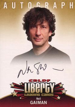 2011 Cryptozoic CBLDF Liberty - Autographs #NNO Neil Gaiman Front