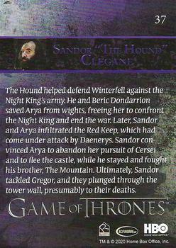 2020 Rittenhouse Game of Thrones Season 8 #37 Sandor 