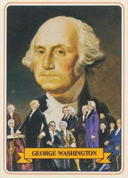 1984 Campbell Taggart Know the Presidents #1 George Washington Front