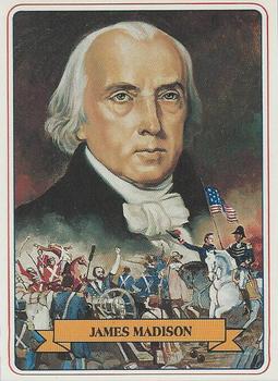 1984 Campbell Taggart Know the Presidents #4 James Madison Front