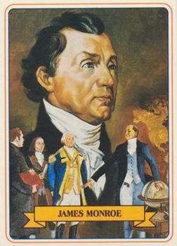 1984 Campbell Taggart Know the Presidents #5 James Monroe Front