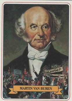 1984 Campbell Taggart Know the Presidents #8 Martin Van Buren Front