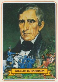 1984 Campbell Taggart Know the Presidents #9 William Henry Harrison Front