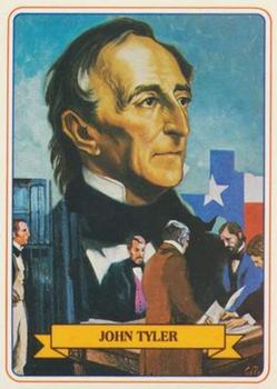 1984 Campbell Taggart Know the Presidents #10 John Tyler Front