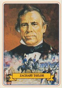1984 Campbell Taggart Know the Presidents #12 Zachary Taylor Front