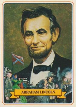 1984 Campbell Taggart Know the Presidents #16 Abraham Lincoln Front