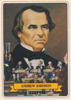 1984 Campbell Taggart Know the Presidents #17 Andrew Johnson Front