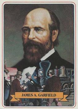 1984 Campbell Taggart Know the Presidents #20 James A. Garfield Front