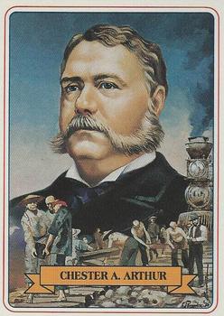 1984 Campbell Taggart Know the Presidents #21 Chester A. Arthur Front