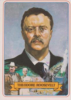 1984 Campbell Taggart Know the Presidents #25 Theodore Roosevelt Front