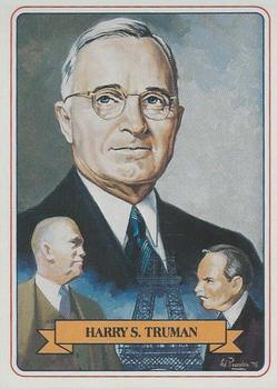 1984 Campbell Taggart Know the Presidents #32 Harry S. Truman Front