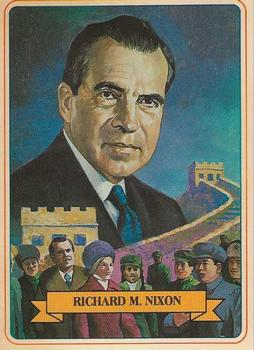 1984 Campbell Taggart Know the Presidents #36 Richard M. Nixon Front