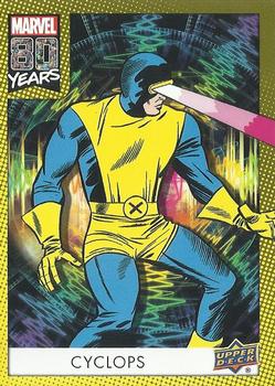 2019 Upper Deck Marvel 80th Anniversary - Color Spike #26 Cyclops Front