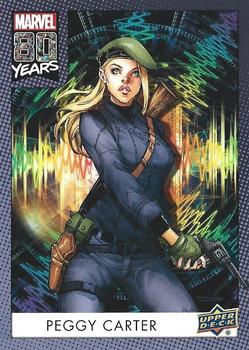 2019 Upper Deck Marvel 80th Anniversary - Color Spike #51 Peggy Carter Front