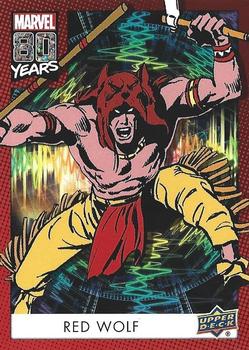 2019 Upper Deck Marvel 80th Anniversary - Color Spike #67 Red Wolf Front