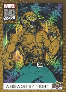 2019 Upper Deck Marvel 80th Anniversary - Color Spike #72 Werewolf By Night Front