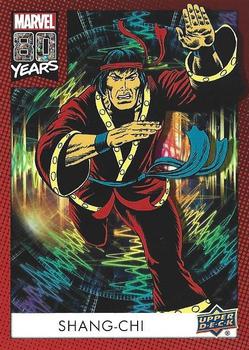 2019 Upper Deck Marvel 80th Anniversary - Color Spike #86 Shang-Chi Front