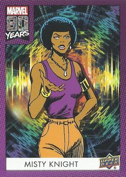 2019 Upper Deck Marvel 80th Anniversary - Color Spike #91 Misty Knight Front