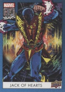 2019 Upper Deck Marvel 80th Anniversary - Color Spike #101 Jack of Hearts Front