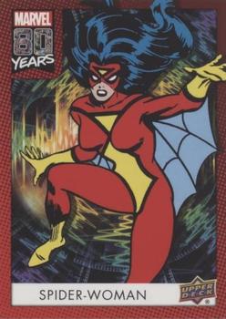 2019 Upper Deck Marvel 80th Anniversary - Color Spike #106 Spider-Woman Front
