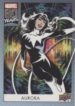 2019 Upper Deck Marvel 80th Anniversary - Color Spike #113 Aurora Front