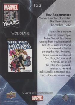 2019 Upper Deck Marvel 80th Anniversary - Color Spike #133 Wolfsbane Back