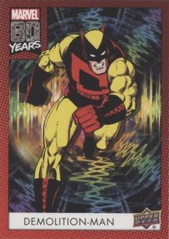 2019 Upper Deck Marvel 80th Anniversary - Color Spike #146 Demolition-Man Front