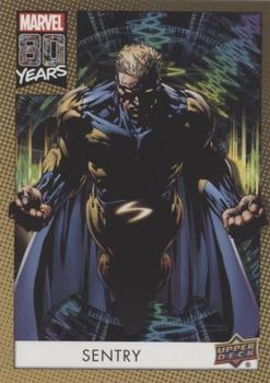 2019 Upper Deck Marvel 80th Anniversary - Color Spike #167 Sentry Front