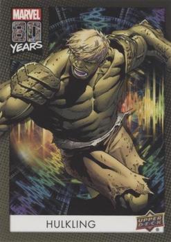 2019 Upper Deck Marvel 80th Anniversary - Color Spike #179 Hulkling Front