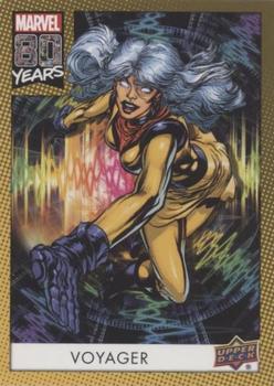 2019 Upper Deck Marvel 80th Anniversary - Color Spike #199 Voyager Front