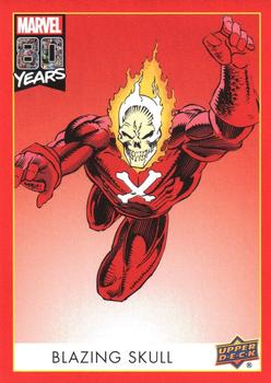 2019 Upper Deck Marvel 80th Anniversary - Retro #5 Blazing Skull Front