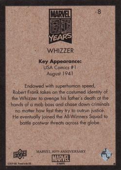2019 Upper Deck Marvel 80th Anniversary - Retro #8 Whizzer Back