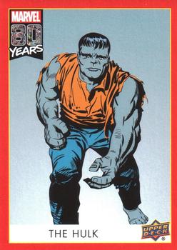 2019 Upper Deck Marvel 80th Anniversary - Retro #14 The Hulk Front