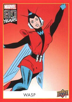 2019 Upper Deck Marvel 80th Anniversary - Retro #22 Wasp Front