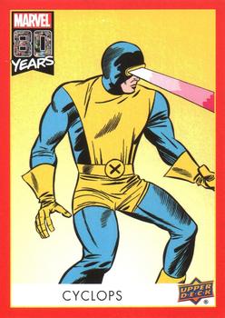 2019 Upper Deck Marvel 80th Anniversary - Retro #26 Cyclops Front