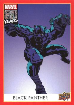 2019 Upper Deck Marvel 80th Anniversary - Retro #52 Black Panther Front