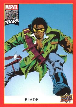 2019 Upper Deck Marvel 80th Anniversary - Retro #82 Blade Front