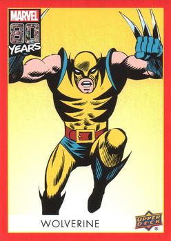 2019 Upper Deck Marvel 80th Anniversary - Retro #90 Wolverine Front
