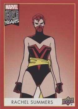 2019 Upper Deck Marvel 80th Anniversary - Retro #124 Rachel Summers Front