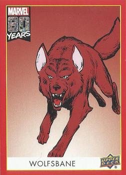 2019 Upper Deck Marvel 80th Anniversary - Retro #133 Wolfsbane Front
