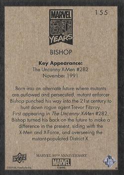2019 Upper Deck Marvel 80th Anniversary - Retro #155 Bishop Back