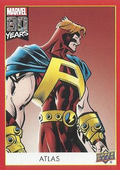 2019 Upper Deck Marvel 80th Anniversary - Retro #162 Atlas Front