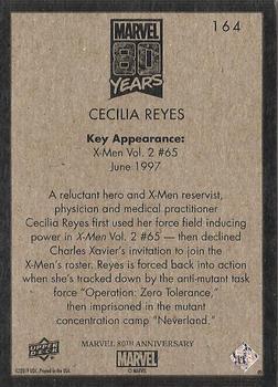 2019 Upper Deck Marvel 80th Anniversary - Retro #164 Cecilia Reyes Back