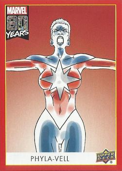 2019 Upper Deck Marvel 80th Anniversary - Retro #172 Phyla-Vell Front