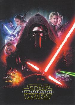 2015 Topps Star Wars: The Force Awakens - 9 Card Character Promo #NNO Kylo / Resistance Front