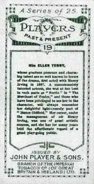 1916 Player's Players Past & Present #19 Miss Ellen Terry as 