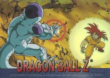 2000 Artbox Dragon Ball Z Chromium Stickers #NNO Gohan attacked with full power Thunder strik Front
