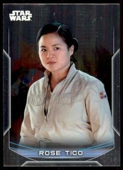 2020 Topps Chrome Star Wars Perspectives Resistance vs. the First Order #12-R Rose Tico Front