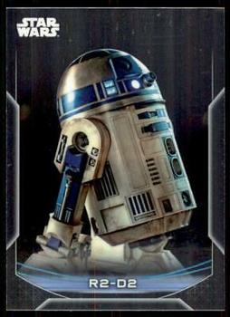 2020 Topps Chrome Star Wars Perspectives Resistance vs. the First Order #19-R R2-D2 Front